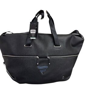 Vessel black skyline lux duffle bag nwt